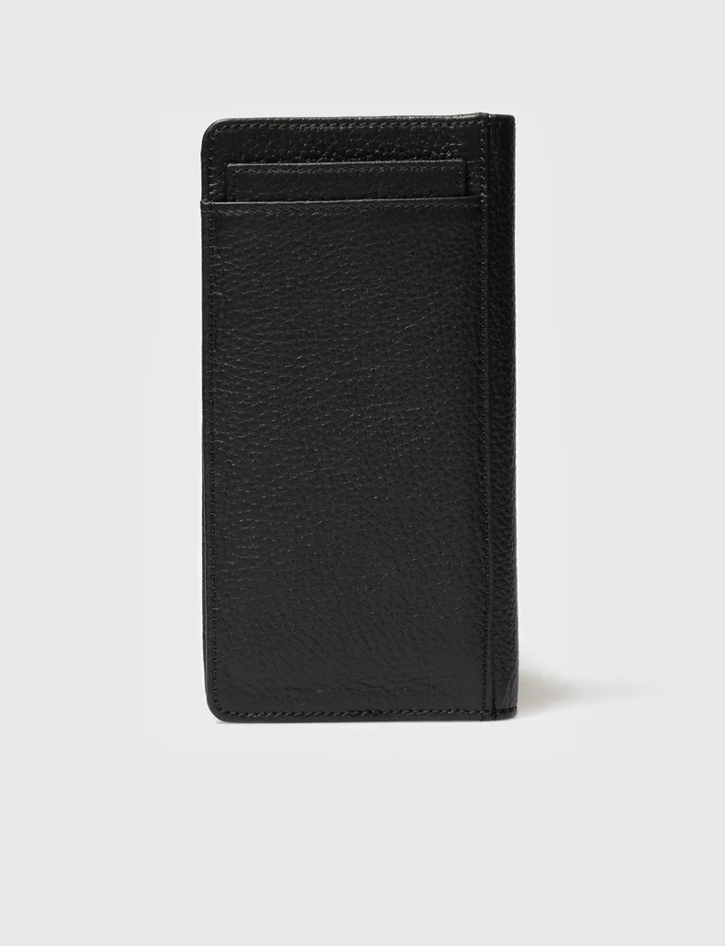 Cabani Black Genuine Leather Wallet