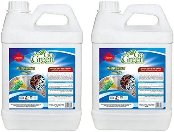 مزيل الصدأ Go Green 5 لتر (عبوتان)