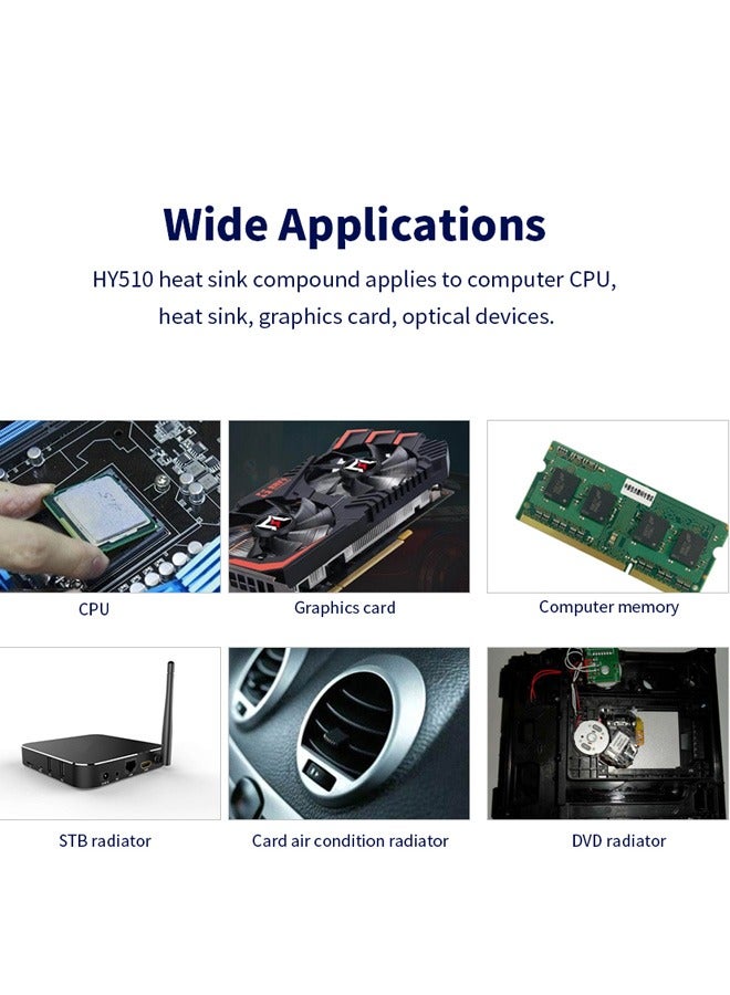 Taimi Pack Of 10 Portable thermal grease paste for CPU cooling - Image 3