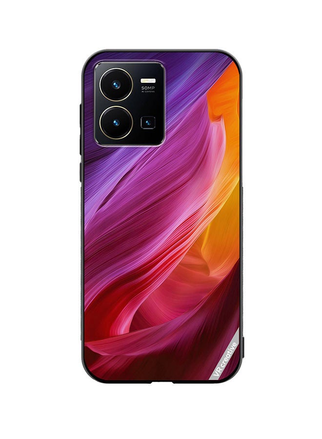 Protective Case Cover For Vivo Y35 Layers Design Multicolour