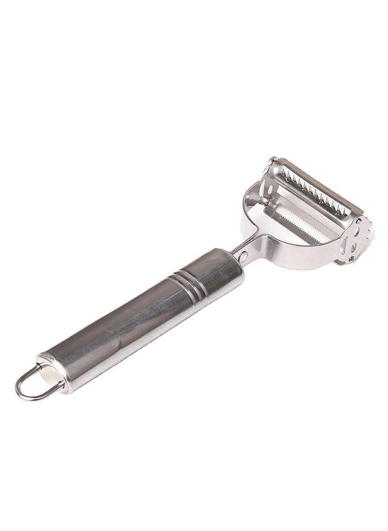 Generic - Stainless steel peeling knife, household multi-function peeling knife, fruit, vegetable, melon, potato peeling tool - Image 1