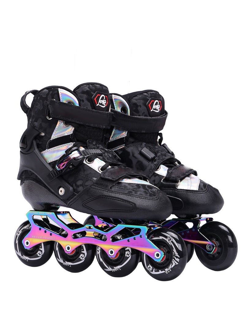 Inline Skating Shoes for Adults Professional Carbon Fiber Inline Skates