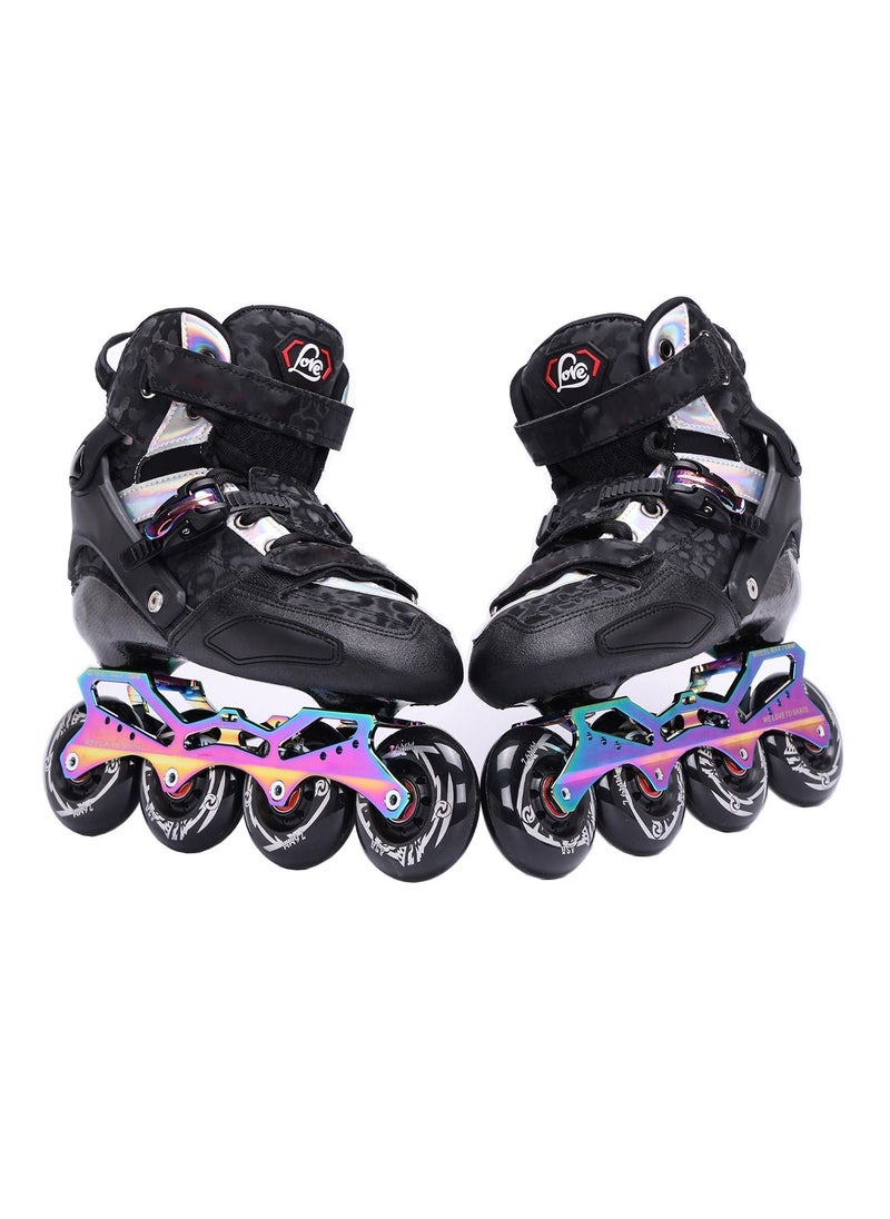 Inline Skating Shoes for Adults Professional Carbon Fiber Inline Skates