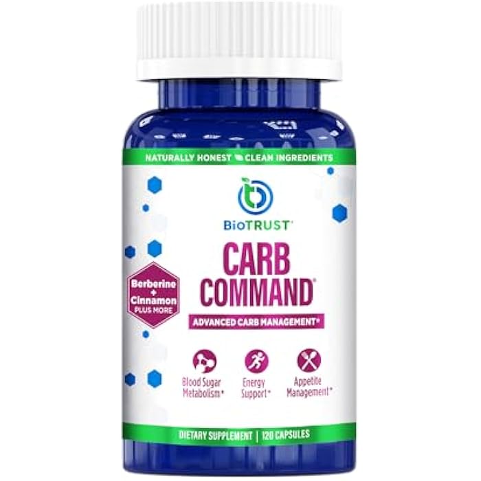 BioTrust Carb Command - Carb Management Supplement, Metabolic Support for Ketosis, Supports Keto, Low Carb and Paleo Lifestyle (60 Servings) - Image 1