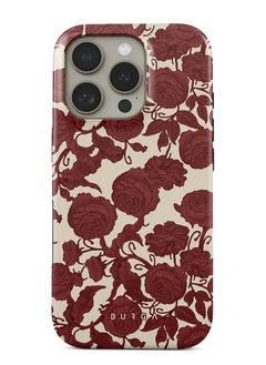 BURGA iPhone 16 Pro Max Case, 2 Piece Hard Shell + TPU Interior, Shock Absorption, All Port Accessible, Raised Bezel For Screen & Camera Protection, Never Fading HQ Print, Tease Me  - Image 1