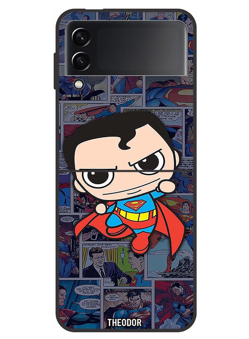 Theodor Protective Case Cover For Samsung Galaxy Z FlIP 4 5G    Supermam small - Image 1