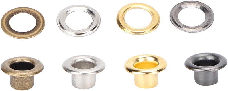 Grommets 4.5mm Plated Copper Metal Kit, 120 Pcs with 3 Mounting Tools, Multi - Color Storage Box - Easy Installation, Durable Rust - Material, Ideal for Clothing - Image 3