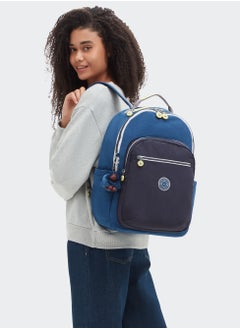 kipling Seoul Kids School Backpack with Tablet Protection Fantasy Blue Block  - Image 5