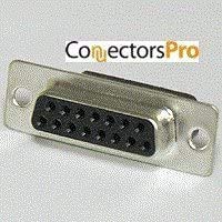 Pc Accessories - Connectors Pro DB15 Female D-Sub Crimp Type Connector, 10 Pcs PK No Pin - Image 4