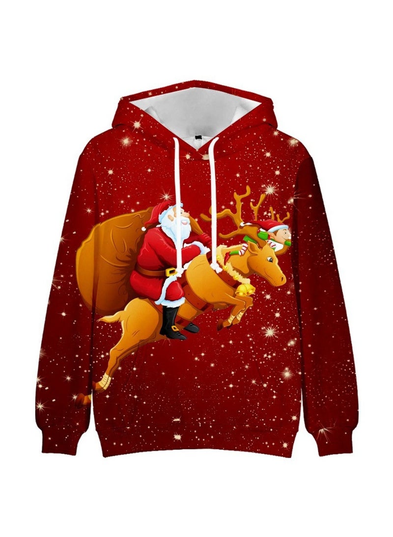 Loquat Green Fur Monster Grinch 3D Digital Printed Hoodie