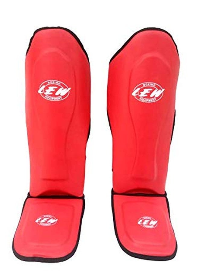 LEW Red Boxing/Kick-Boxing/MMA Training Shin Guard MMA - Image 1