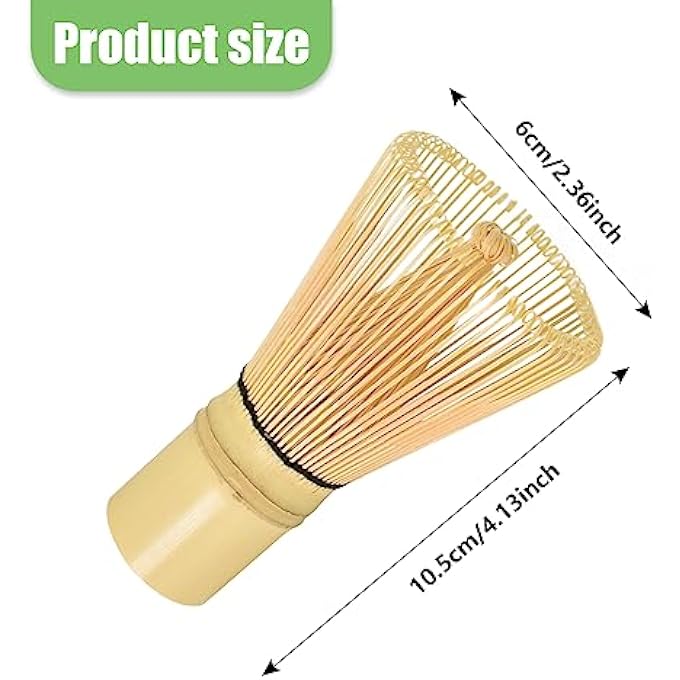 YILANJIN Matcha Whisk 100 Prong Wood Tea Whisk For Matcha Powder Enhances Tea Aroma - Image 2