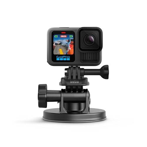 GoPro حامل كوب شفط GoPro (حامل رسمي من GoPro)، أسود - Image 4