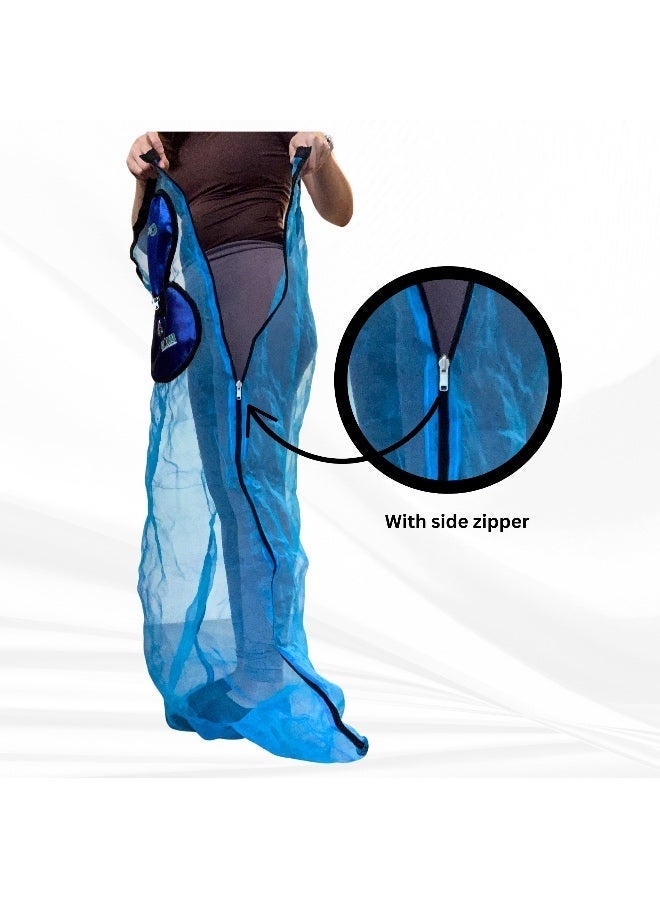coku Compact Medium Kulambo Mosquito Net – Foldable, Portable, Easy Setup Insect Protection, Waist Length - Proudly Made in the Philippines - Image 3