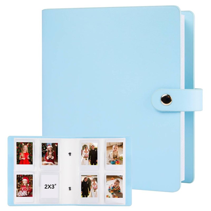 Veicevol 320 Pockets Beautiful Photo Album for 2x3 in Polaroid Photos, Photo Album Holds 320 Photos for Fujifilm Instax Mini 12 11 9 90 8 Evo LiPlay Instant Pictures, Safely Store Your Unique Memories - Image 1