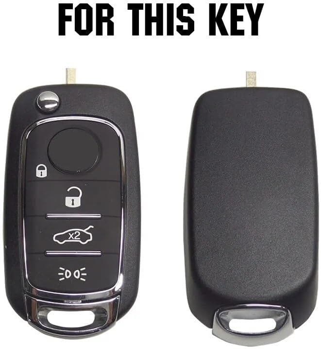 QASULER Silicone Key Case Cover for Car Keys - Image 2