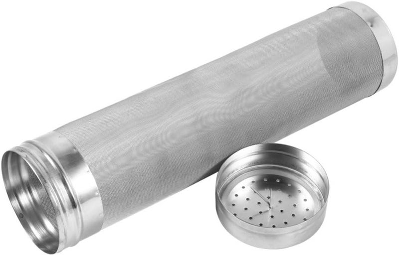TIZZE Beer Dry Hopper Filter,300 Micron Filter Stainless Steel Mesh Cornelius Keg for Home Beer Brewing Kettle (2.8 x 11.8 inch) - Image 2