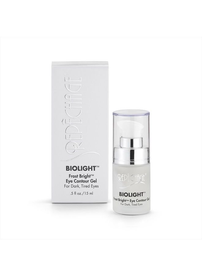 Repechage Repêchage Biolight Frost Bright Eye Contour Gel (15 mL) Cool, Refreshing Under Eye Skincare | Diminish Appearance of Fine Lines, Wrinkles, Dark Circles, Puffy Bags - Image 1