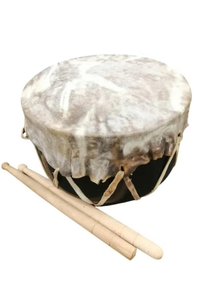 alzeer drum with 2 sticks