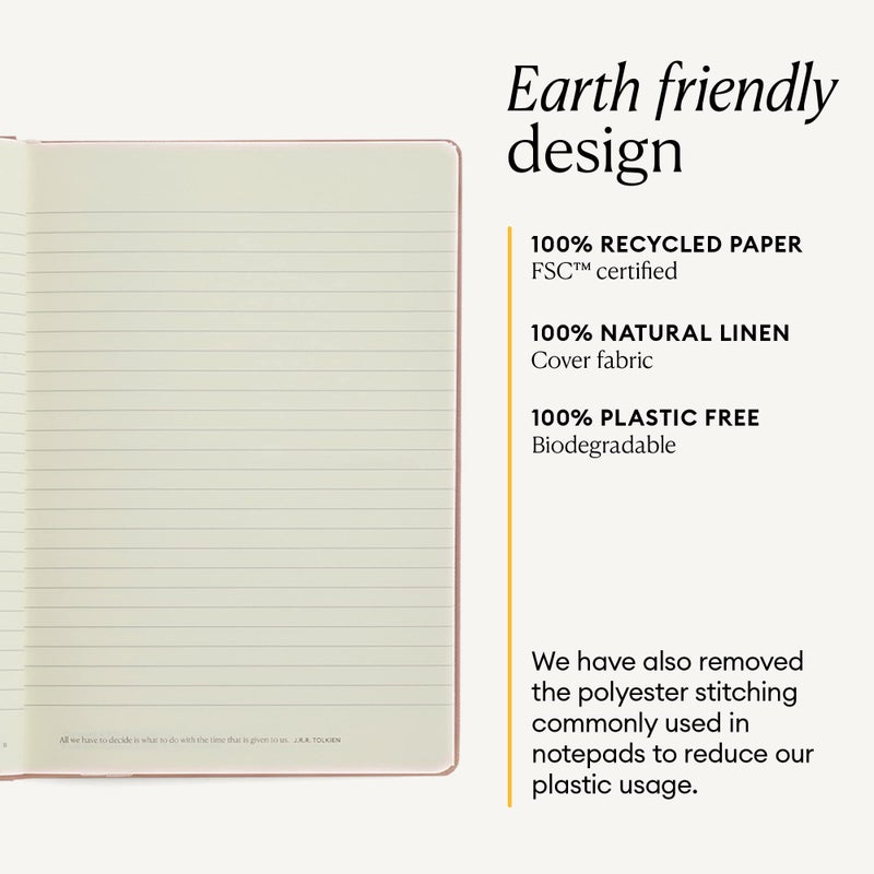 Intelligent Change Premium Daily Small Notebook With Quotes, Lined Journal, Work Notebook, A5 Journal for Writing Notes, To-Do Lists, Creative Writing - Image 4