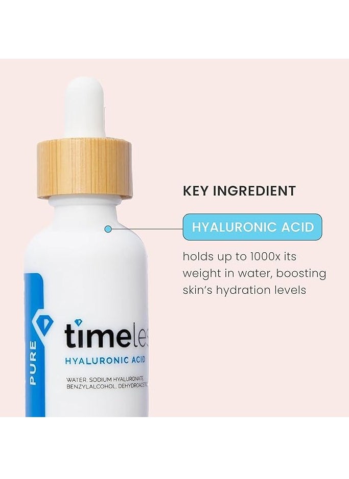 Timeless Timeless Skin Care Hyaluronic Acid 100% Pure Serum 30ml  - Image 5
