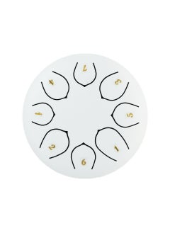 Generic Diatonic 6-inch 8 Tape 4 7 Ethereal Drum Color Empty Drum Fan Tone Drum Forget Dust Drum Forget Worry Drum Cross-border Wholesale Foreign Trade White 