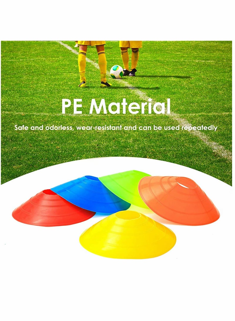 Y&D Training Cone, Football Training, Marking Cones, Sports Cones Accessories Discs, for Pulleys, 50 Pieces - Image 4