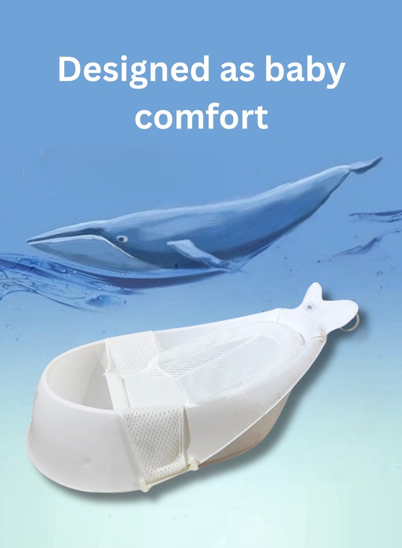 بيبي شاين حوض استحمام سكيب هوب موبي سمارت سلينج 3 مراحل - ابيض - Image 4