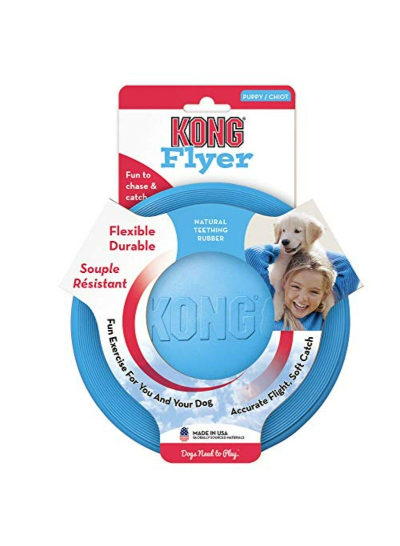 KONG Puppy Flyer Dog Toy, Colors May Vary