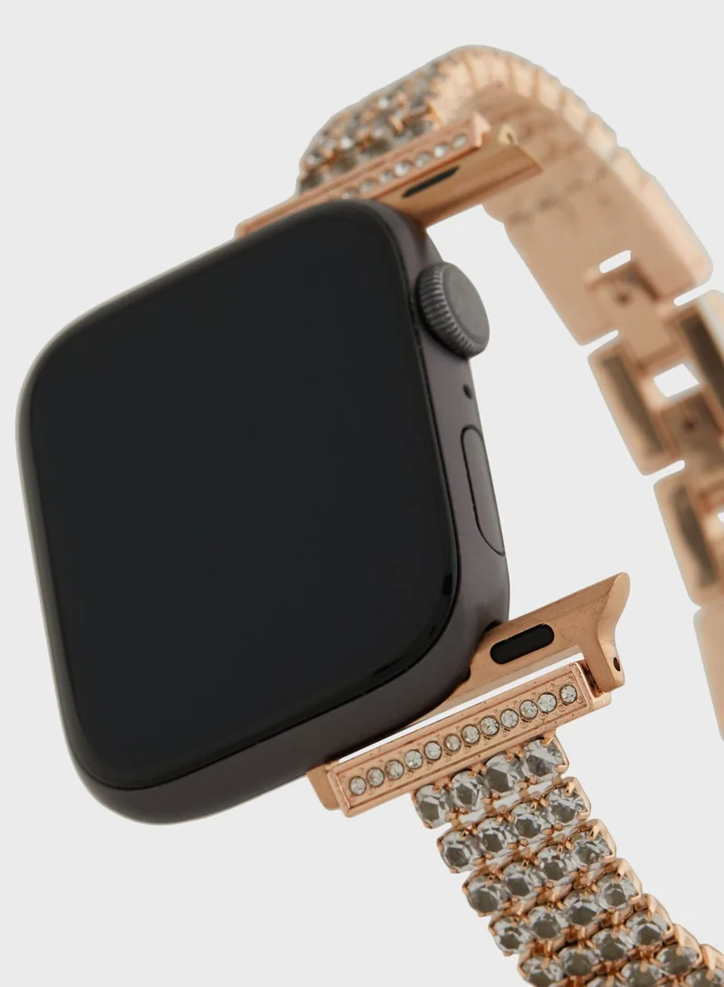 Ginger Jeweled Strap For Apple Watch-38Mm/40Mm/41Mm