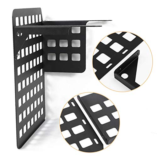 JeCar Metal Molle Storage Trunk Organizer Cargo Rack Shelf Storage for 2007-2018 Jeep Wrangler JK & Unlimited 4-Door (Driver Side) - Image 3