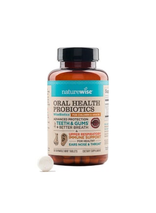 Oral Probiotics For Teeth & Gums & Fresh Breath* - Chewable Probiotic - Non-Gmo Sugar-Free Mint Tablet - Dental Probiotic For Kids & Adults W/ Blis K12 & M18 - 50 Count[50-Day Supply] - pzsku/Z1C10731B508A2072F370Z/45/_/1734182857/56d64d25-5457-4b84-b98a-2400681edc3e