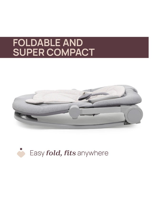 Chicco Mia Baby Bouncer 0m-18kg, Pebble - Image 4