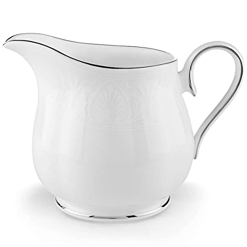 Lenox Creamer Hannah Platinum White