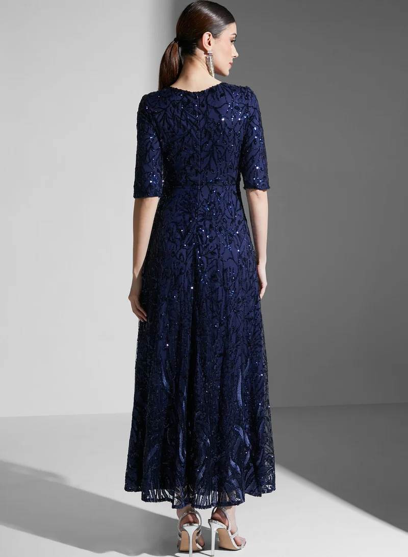 Ella Limited Edition Shimmer A-Line Dress