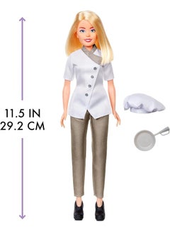 MGA Entertainment Dream Ella I Am Fashion Doll 11.5" Chef/Baker With Pan  - Image 3