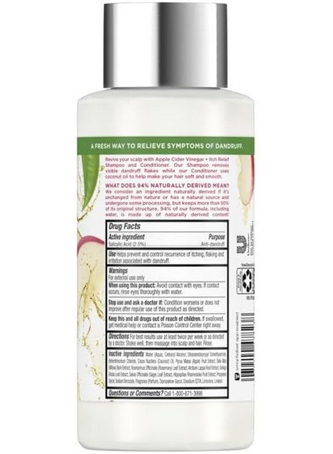 RE-FRESH Scalp Care Anti-Dandruff Conditioner, Silicone-Free Apple Cider Vinegar + Itchy Relief For Irritated Scalp 13.5 Fl Oz - Pack Of 1 - Image 1