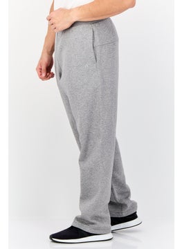 Adidas Men Sportswear Fit Brand Logo Outdoor Sweatpants, Grey  - Image 4