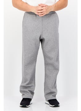 Adidas Men Sportswear Fit Brand Logo Outdoor Sweatpants, Grey  - Image 1