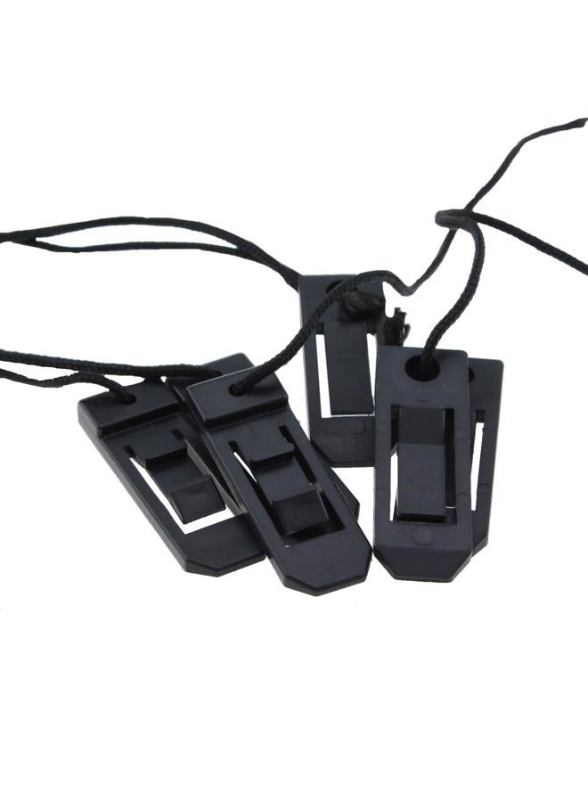 SQXBK 6PCS Quick Release Plastic Accessories Fin Tail Clip Kit for Outdoor Surfing Beach Surfboard Fins Clip Black - Image 5