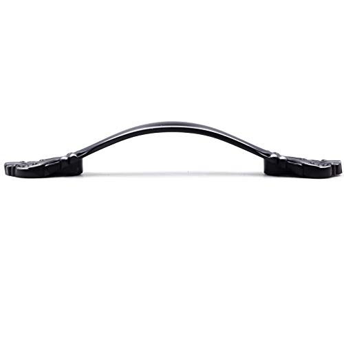 Jetland Cabinet Hardware Handle Pull - 10-Pack, Black with Grey Line, 2-1/2" (64mm) Hole Centers, PW8803BGL64 - Image 4