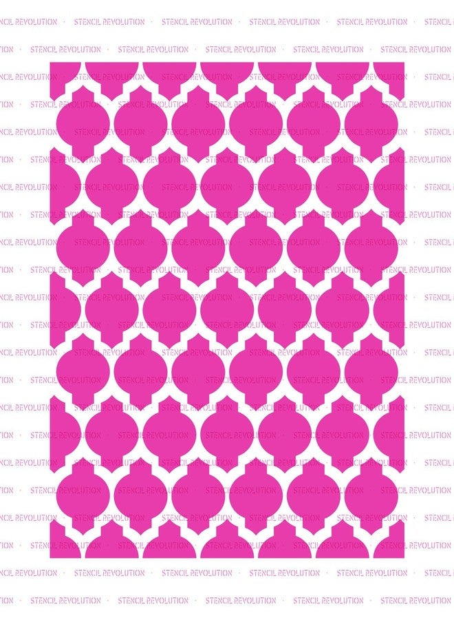 Stencil Revolution Moroccan Fill Cookie Stencil Template - Reusable & Durable Food Safe Stencils for Cookies and Baking - Image 5