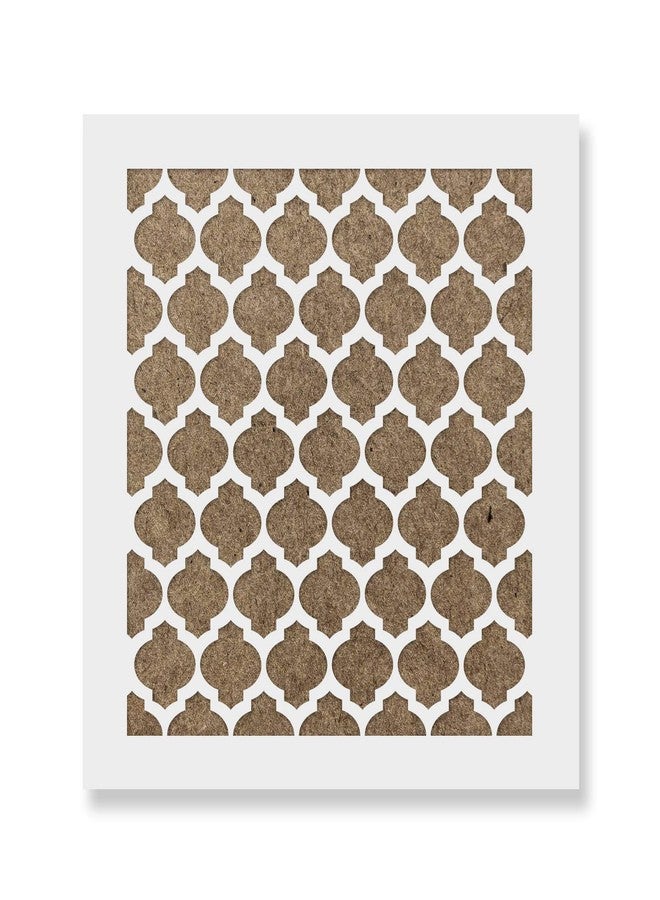 Stencil Revolution Moroccan Fill Cookie Stencil Template - Reusable & Durable Food Safe Stencils for Cookies and Baking - Image 1