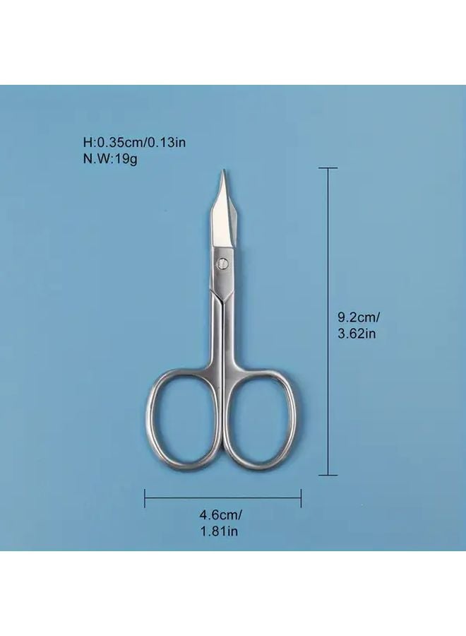 Stainless Steel Nail Clipper Knife Scissors Sharp Durable Silvery Manicure Tools - Image 5