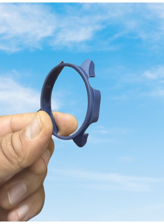 Case for Huawei Watch GT 5 46mm without screen protector, ultra-soft dry plastic case (blue) - Image 2