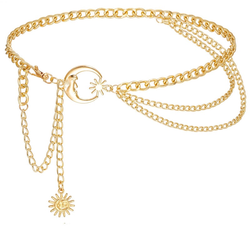 Golden Solid Color Fine Fabric Soft Comfy Chic Design - Trendy Wearable 100cm for Fashion Style Personality - Image 1
