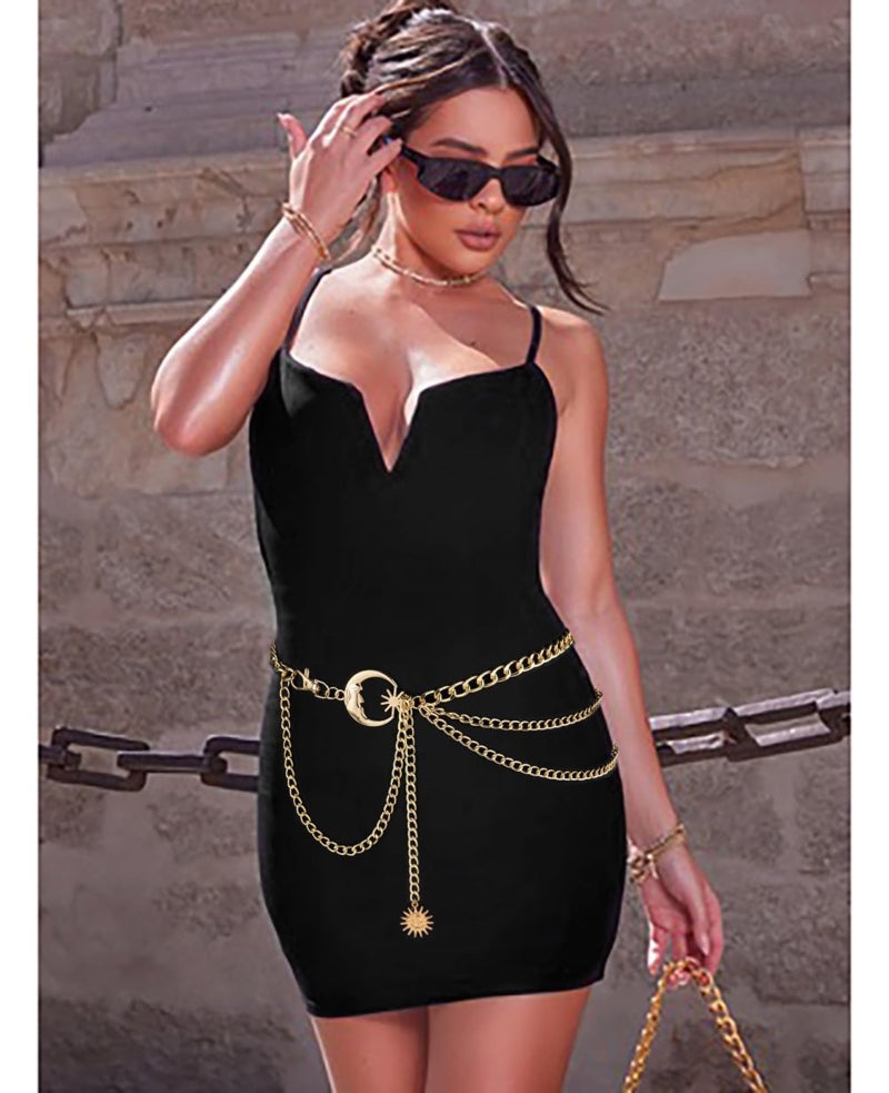 Golden Solid Color Fine Fabric Soft Comfy Chic Design - Trendy Wearable 100cm for Fashion Style Personality - Image 2