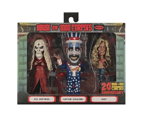NECA House of 1000 Corpses Little Big Head 3Pk - Image 1