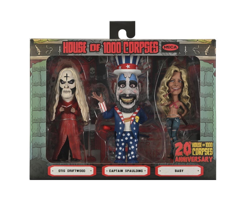 NECA House of 1000 Corpses Little Big Head 3Pk - Image 3