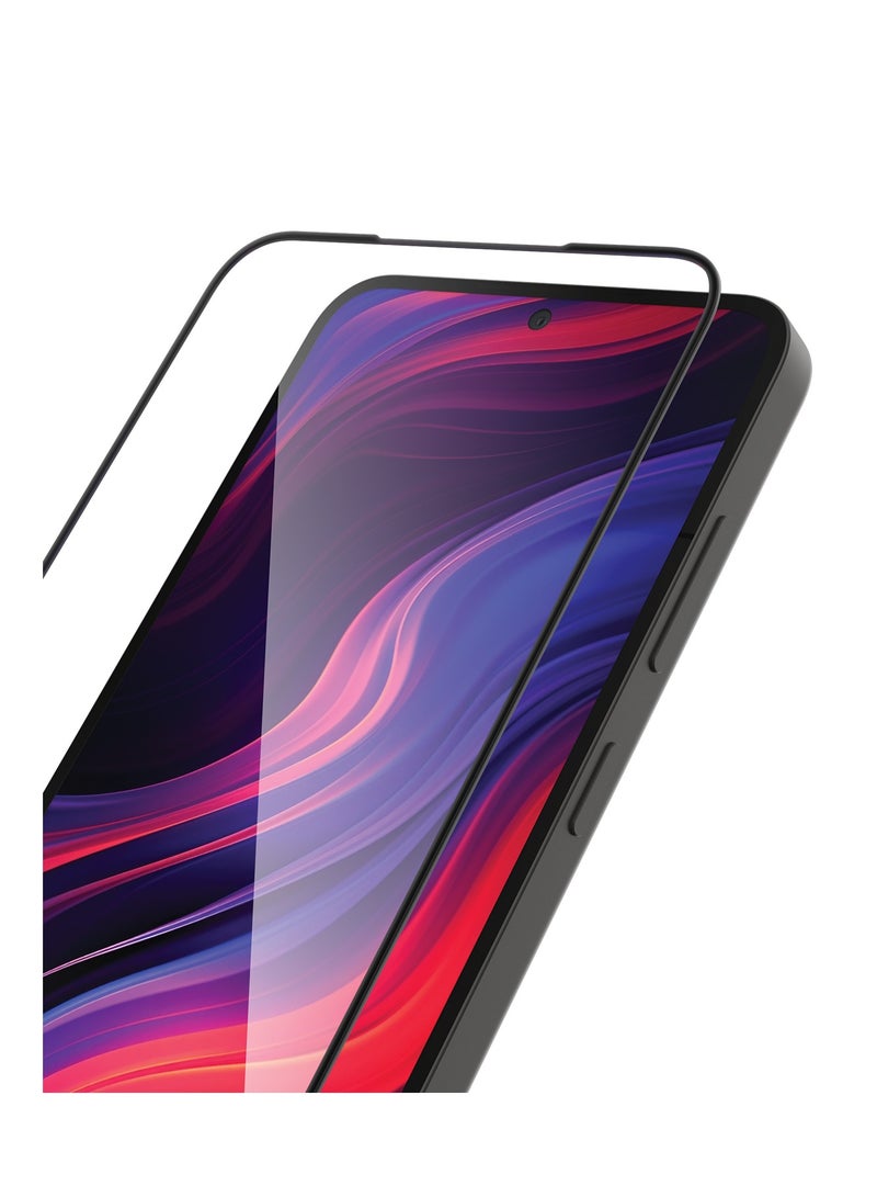 Moxedo Ultra Shield Tempered Glass Screen Protector HD Clear 9H Hardness Full Coverage with Auto-Align Easy Applicator for Samsung Galaxy S25 - Image 1